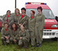 Frauenl&ouml;schgruppe am Kreisfeuerwehrtag 2004